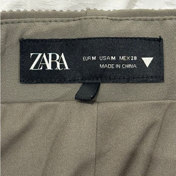 Zara Rhinestone strapless women's party dress taupe brown size Medium. in EUC - Picture 12 of 12